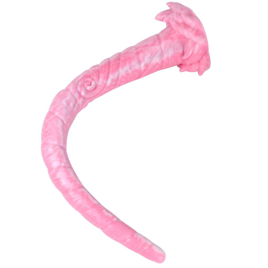 FAAK dương vật giả kỳ lân hồng 45cm silicone vui nhộn