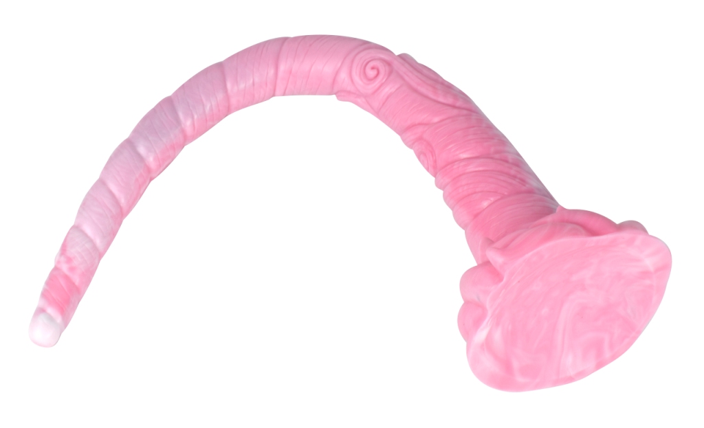 FAAK dương vật giả kỳ lân hồng 45cm silicone vui nhộn