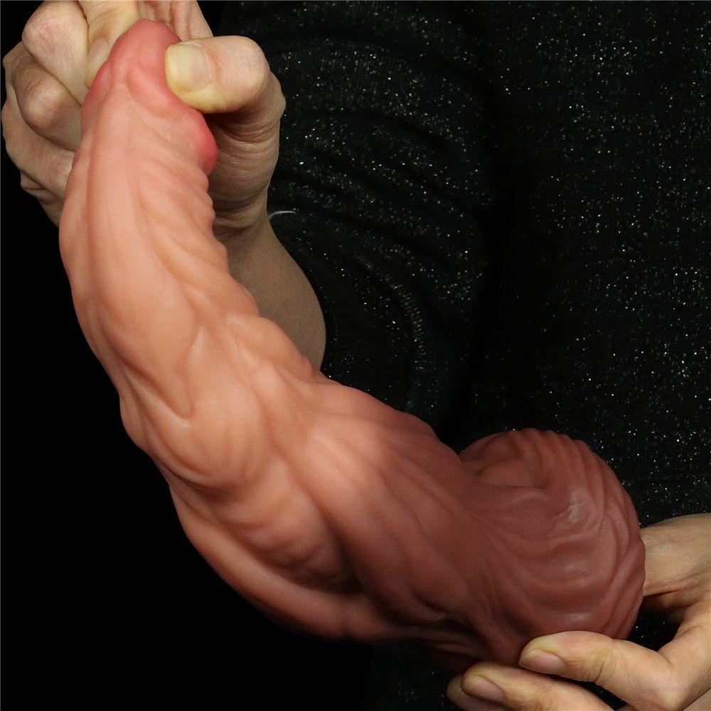 Fake Lovetoy Khổng Lồ 24.5cm Đôi Lớp Đỉnh Cao
