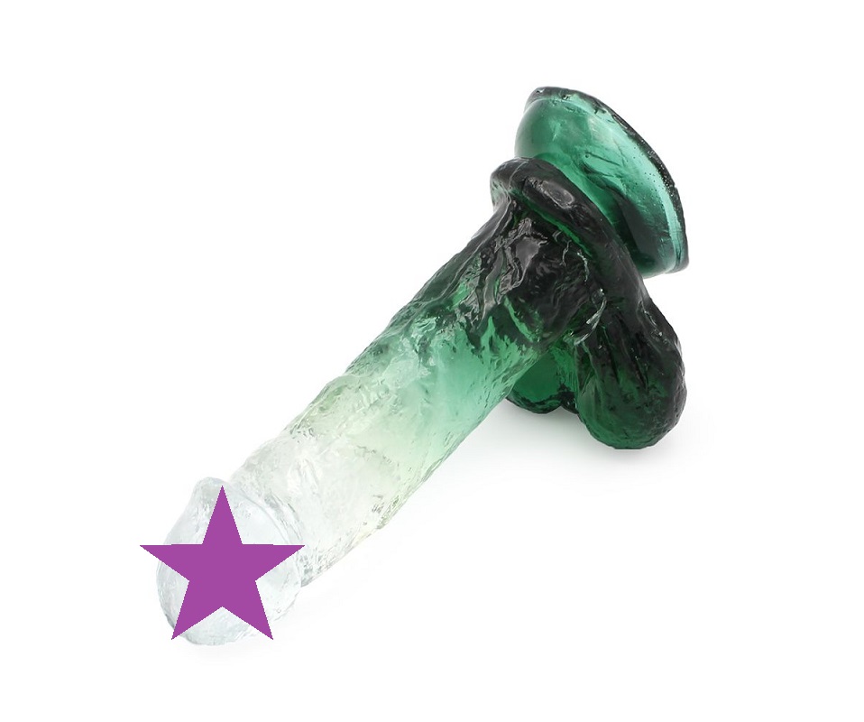 Kiotos Dildo Tím Trong 18cm Thực Tế Khoái Lạc