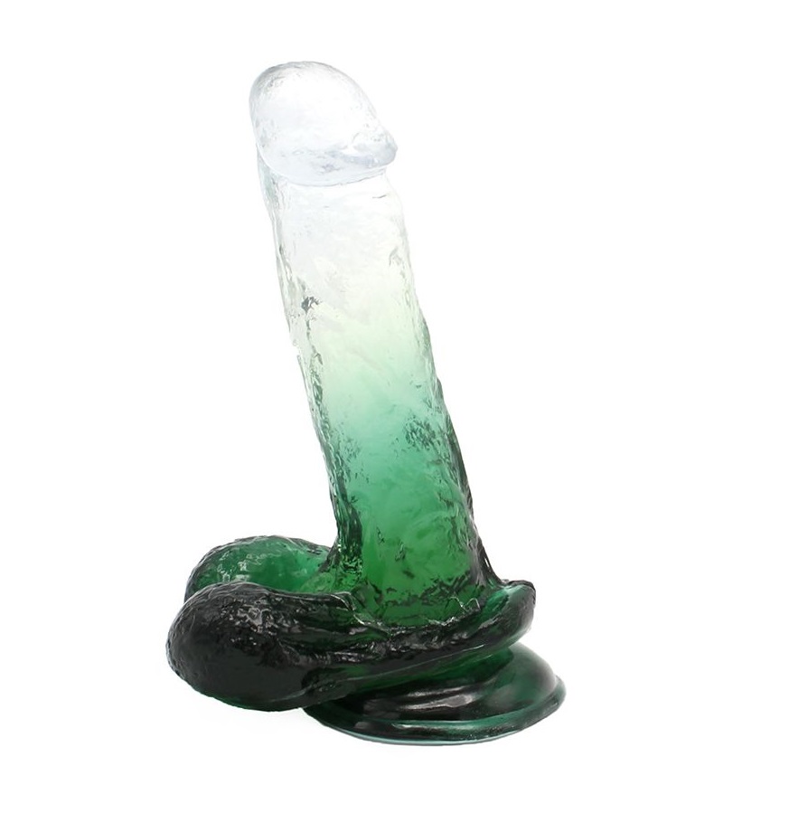 Kiotos Dildo Tím Trong 18cm Thực Tế Khoái Lạc