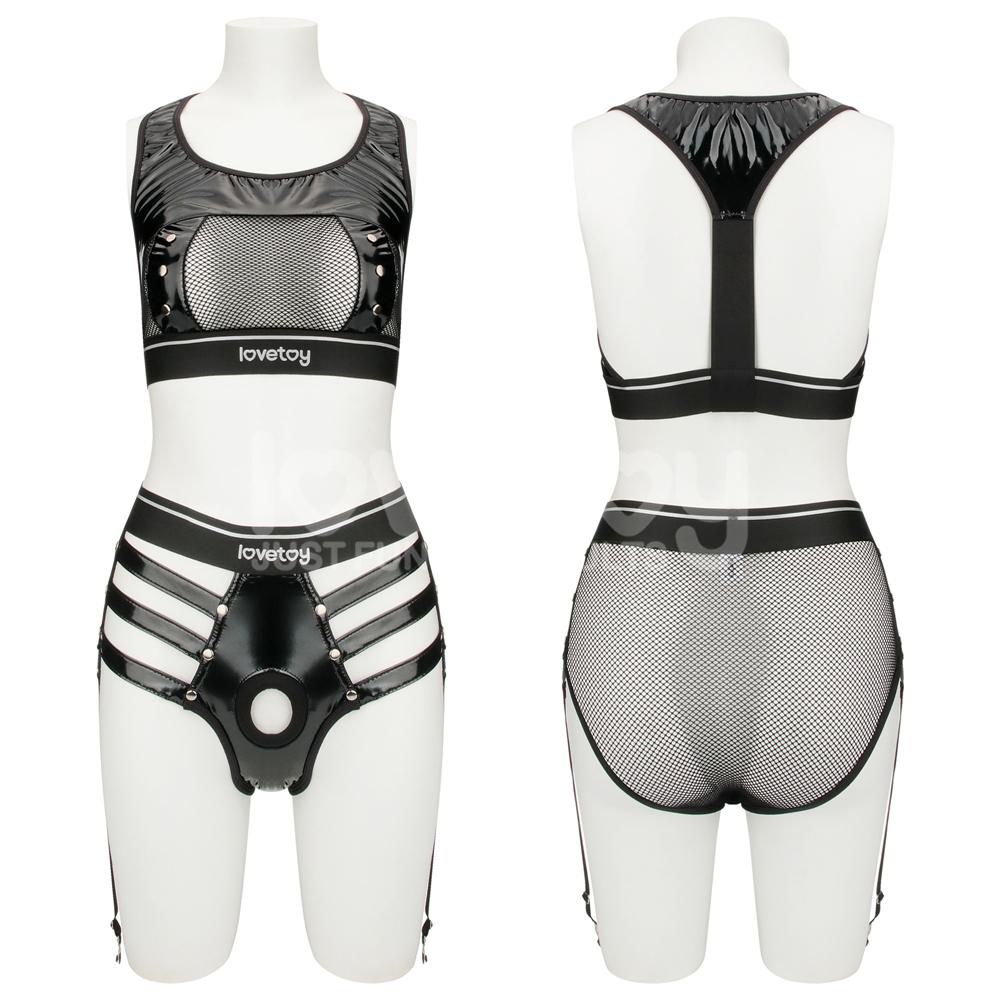 Harness Lovetoy Rebellion Dildo XS/S Đen Đẳng Cấp