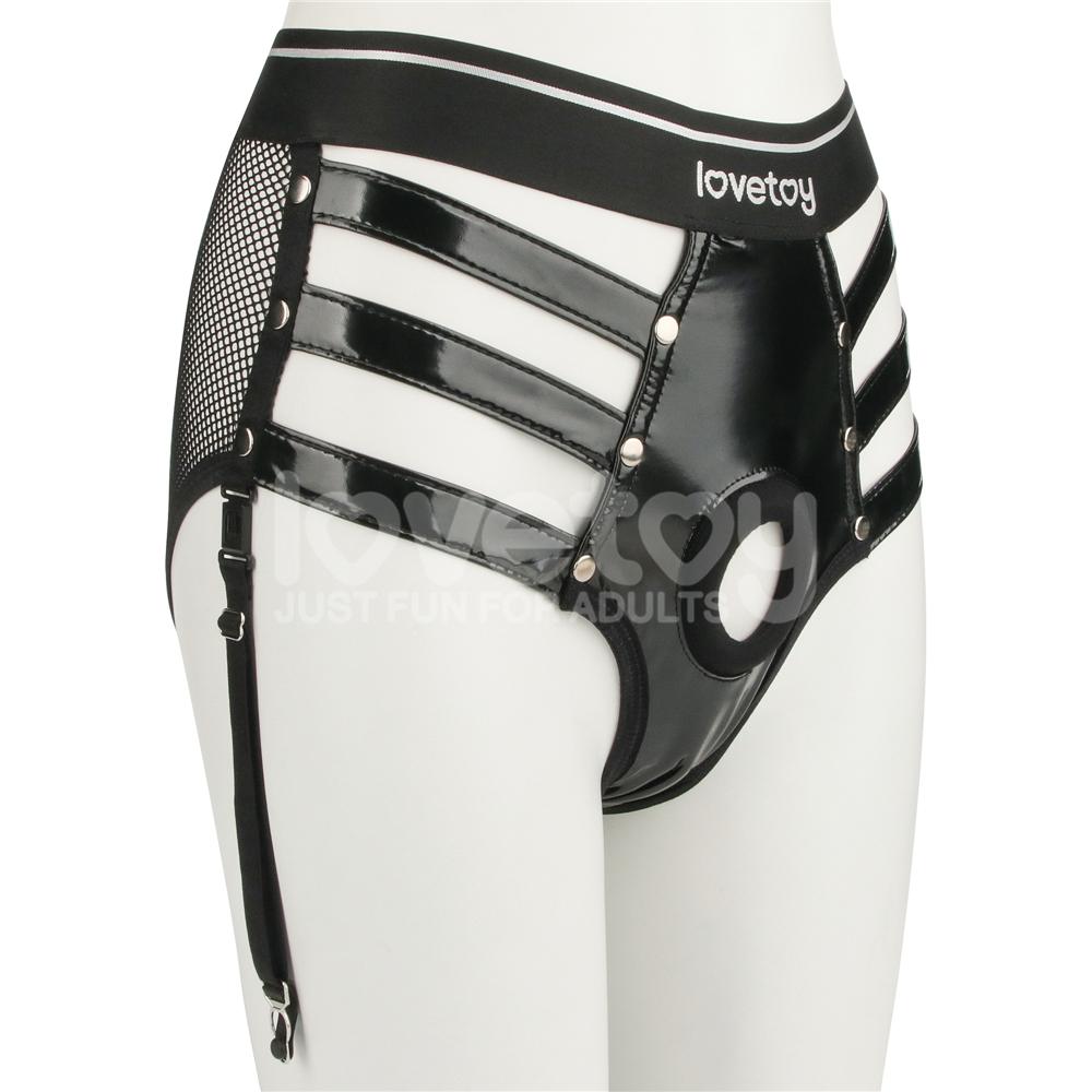 Lovetoy Rebellion Harness Đeo Dildo XS/S Đen