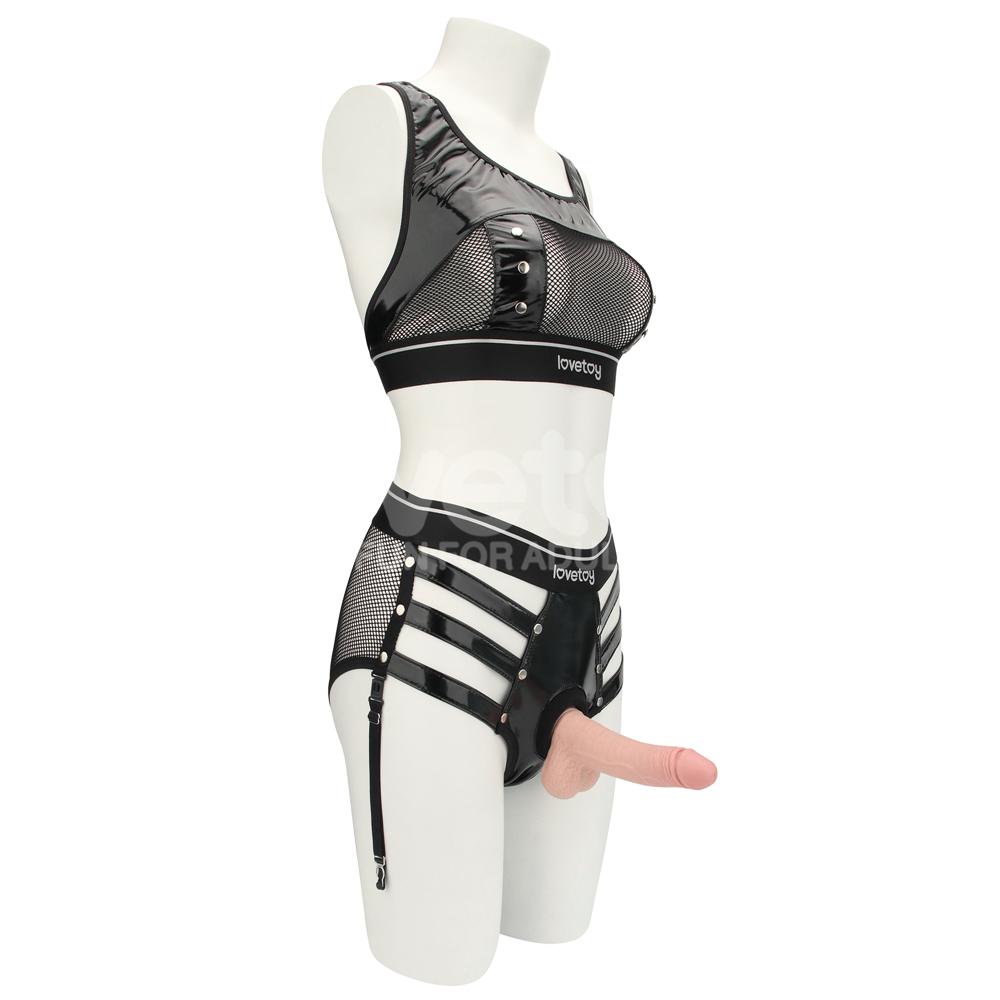 Harness Lovetoy Rebellion Dildo XS/S Đen Đẳng Cấp