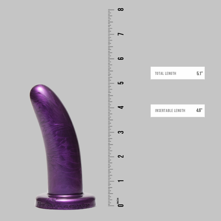 Fleshlight HerSpot S Tím 12.95cm Mịn Màng Chân Thực
