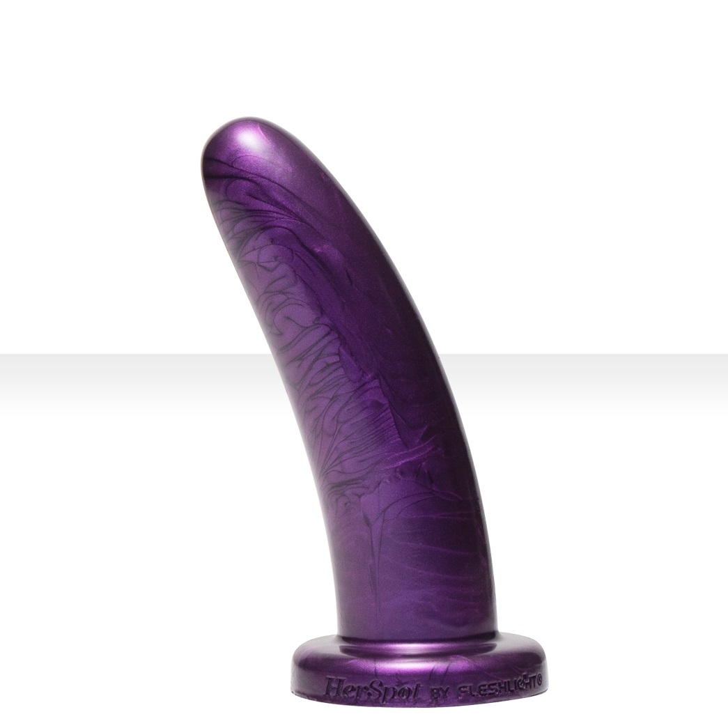 Fleshlight HerSpot Dương Vật M Silicone Tím 14.6cm