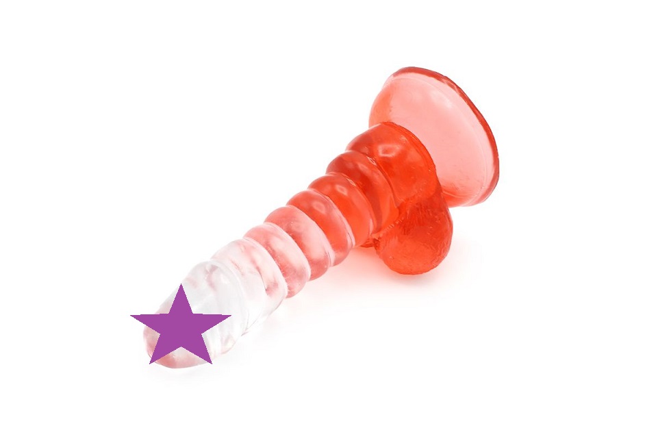 Kiotos Spiral Fake 15.5cm Đỏ Xoắn Ốc Sướng Điên Đảo