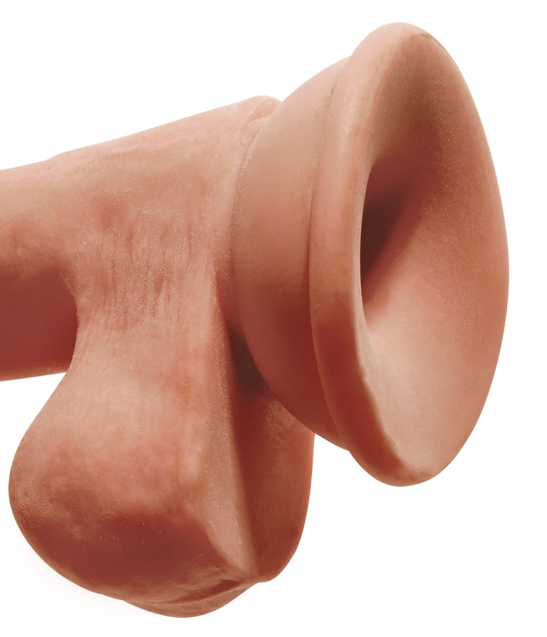 King Cock Caramel 19.7cm 3 Lớp Siêu Thật Nứng Lồn
