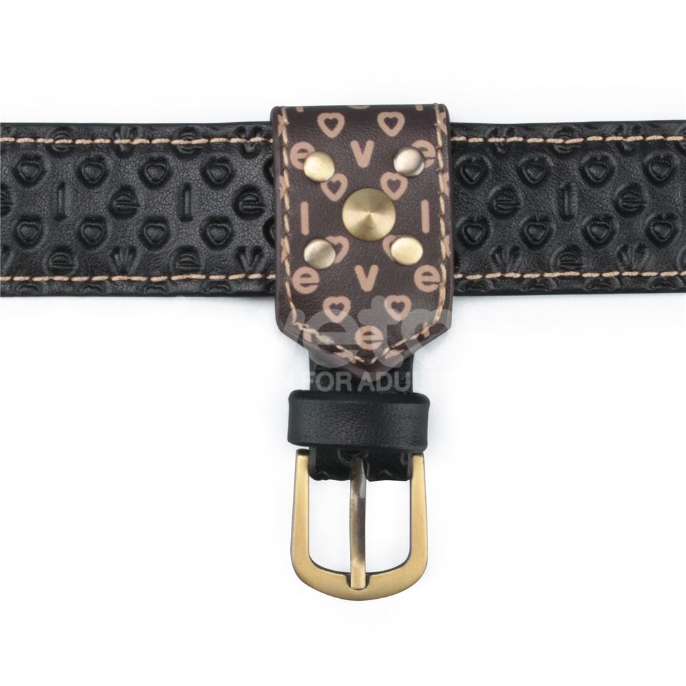 Lovetoy Strap-on Đen Điều Khiển Mạnh Mẽ Nữ Vương
