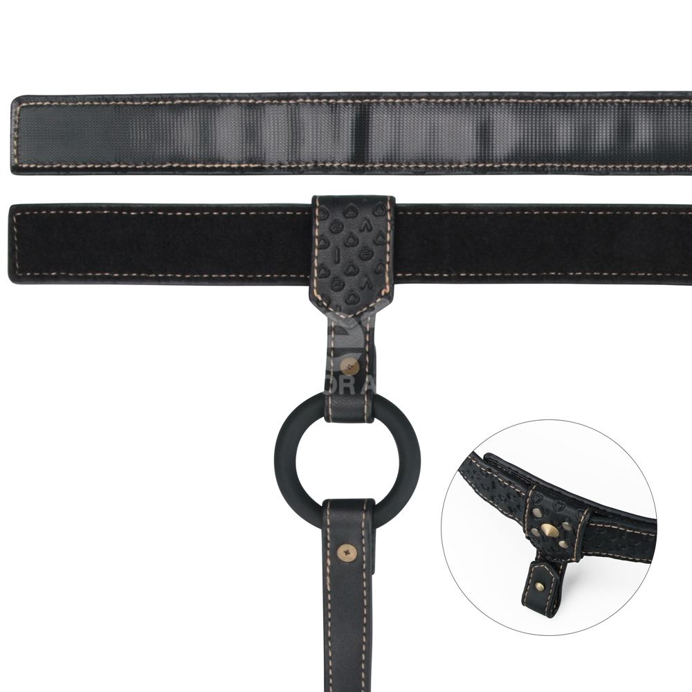 Lovetoy Strap-on Đen Điều Khiển Mạnh Mẽ Nữ Vương