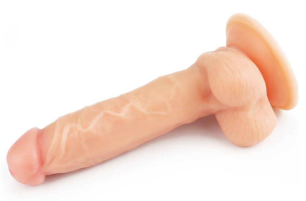 Fake Penis Lovetoy Mềm 20cm TPE Thực Tế Nóng Bỏng