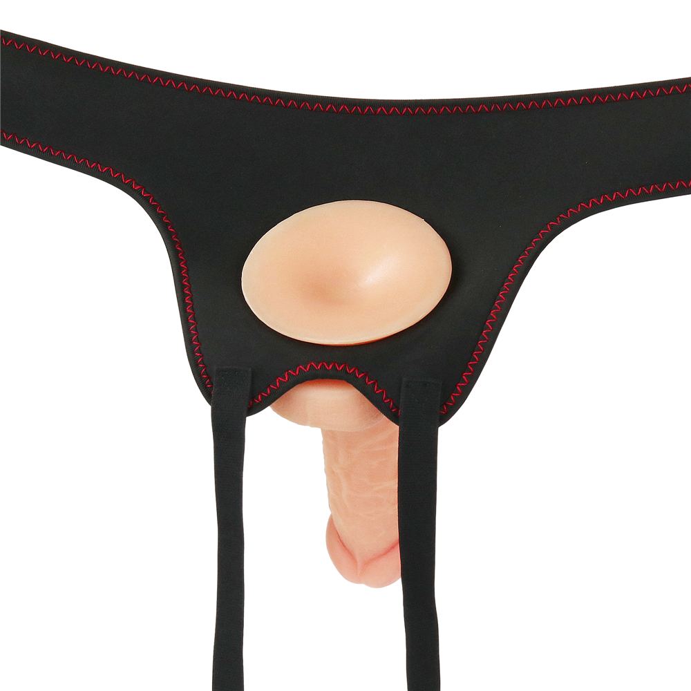 Lovetoy Dương Vật Giả Đeo Thắt Lưng Rung Siêu Thực 18cm