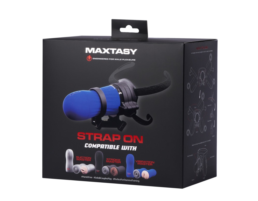 Maxtasy Dây Đeo Masturbator Đen Wearable Nam Cao Cấp