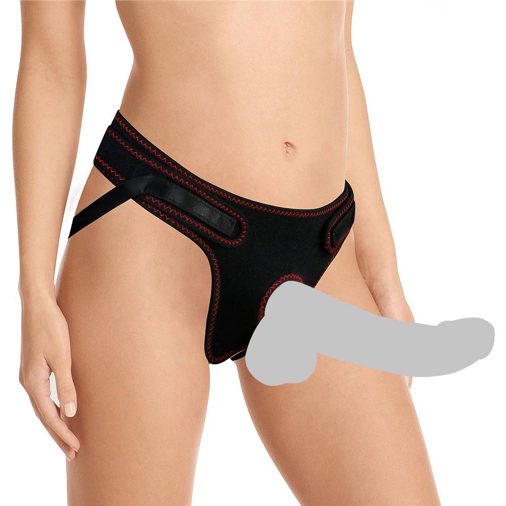 Lovetoy Strap-on Đen Đơn Giản Đeo Êm Ái Khoái Lạc