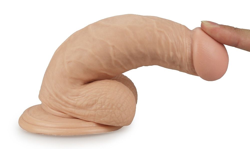 Dương Vật Lovetoy 7 17.5cm Giả Thực Mịn Màng Điên Cuồng