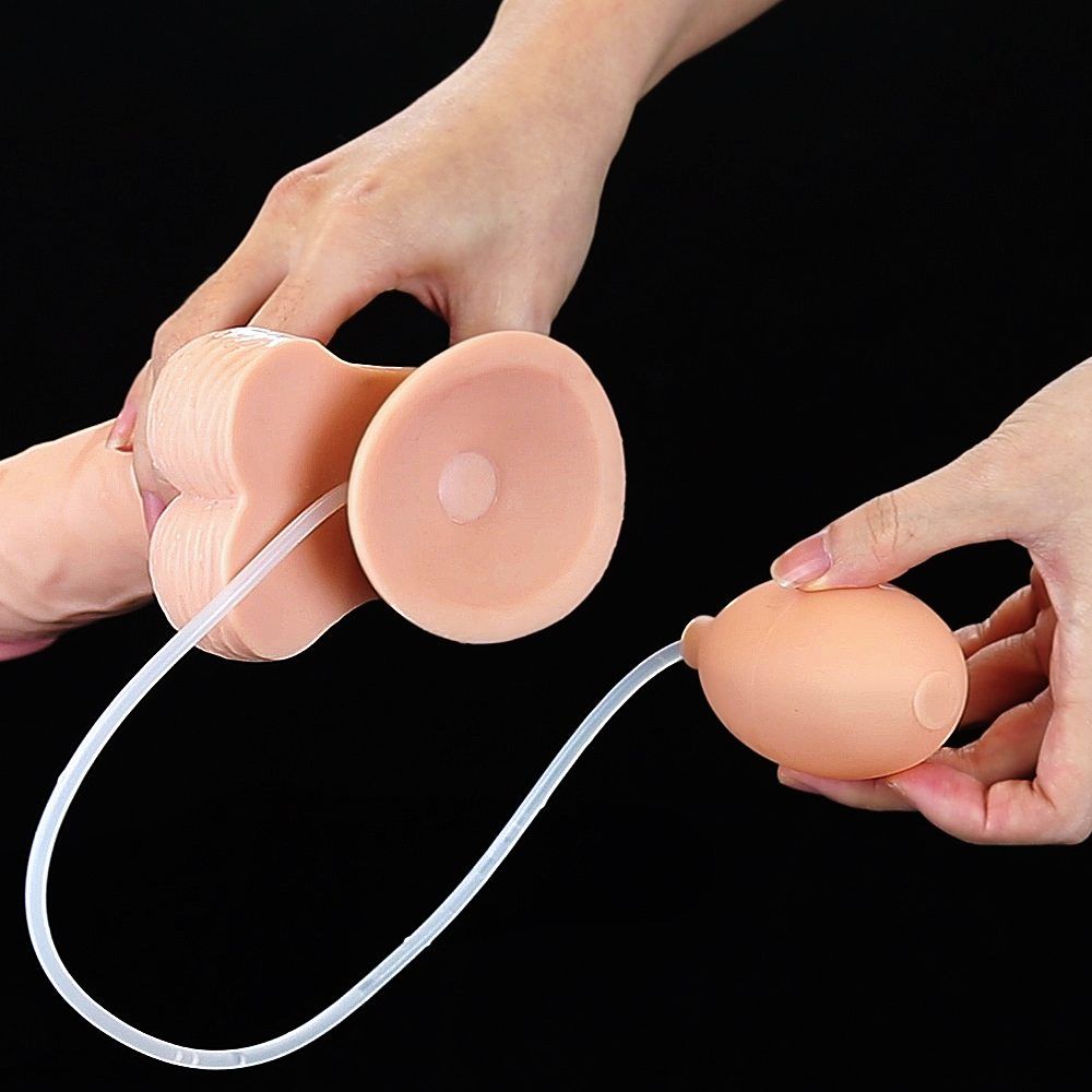 Fake Dương Vật Lovetoy 22.9cm Bắn Tinh Siêu Thực Mịn
