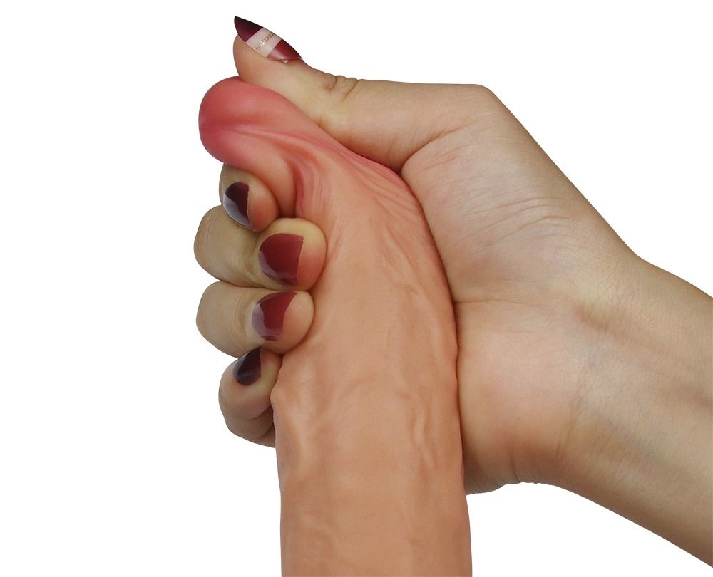 Lovetoy Yang Cụ Silicone 20.5cm 3.9cm Thực Tế Hài Lòng