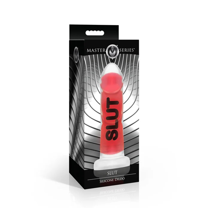 Master Series Dildo Slut Đỏ 4.6cm Lớn Mạnh