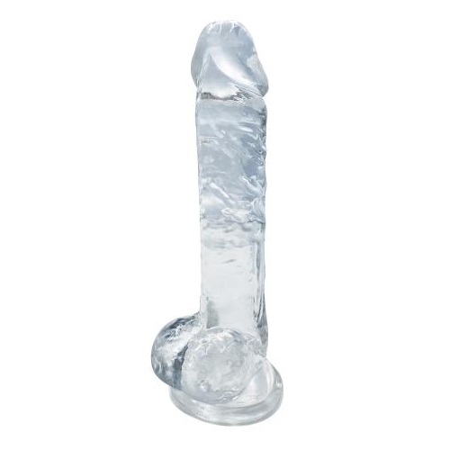 Magic Eyes Sword Fake Penis Hút Đĩa 19.5cm