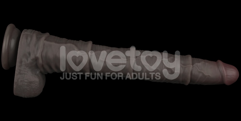 Dildo Lovetoy Dual Skin đen 40cm khổng lồ cực sướng