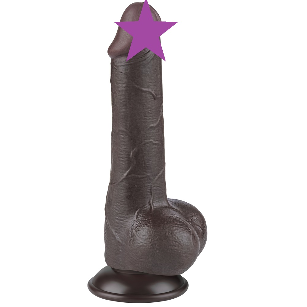 Lovetoy Fake 13.2cm Nâu – Da Thật Sướng Đỉnh Cao!
