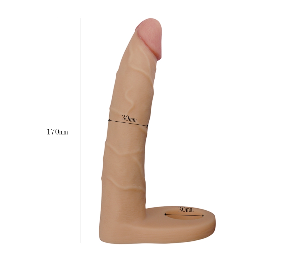 Lovetoy Double Dildo Mềm Mịn 17cm Chia Sẻ Vui