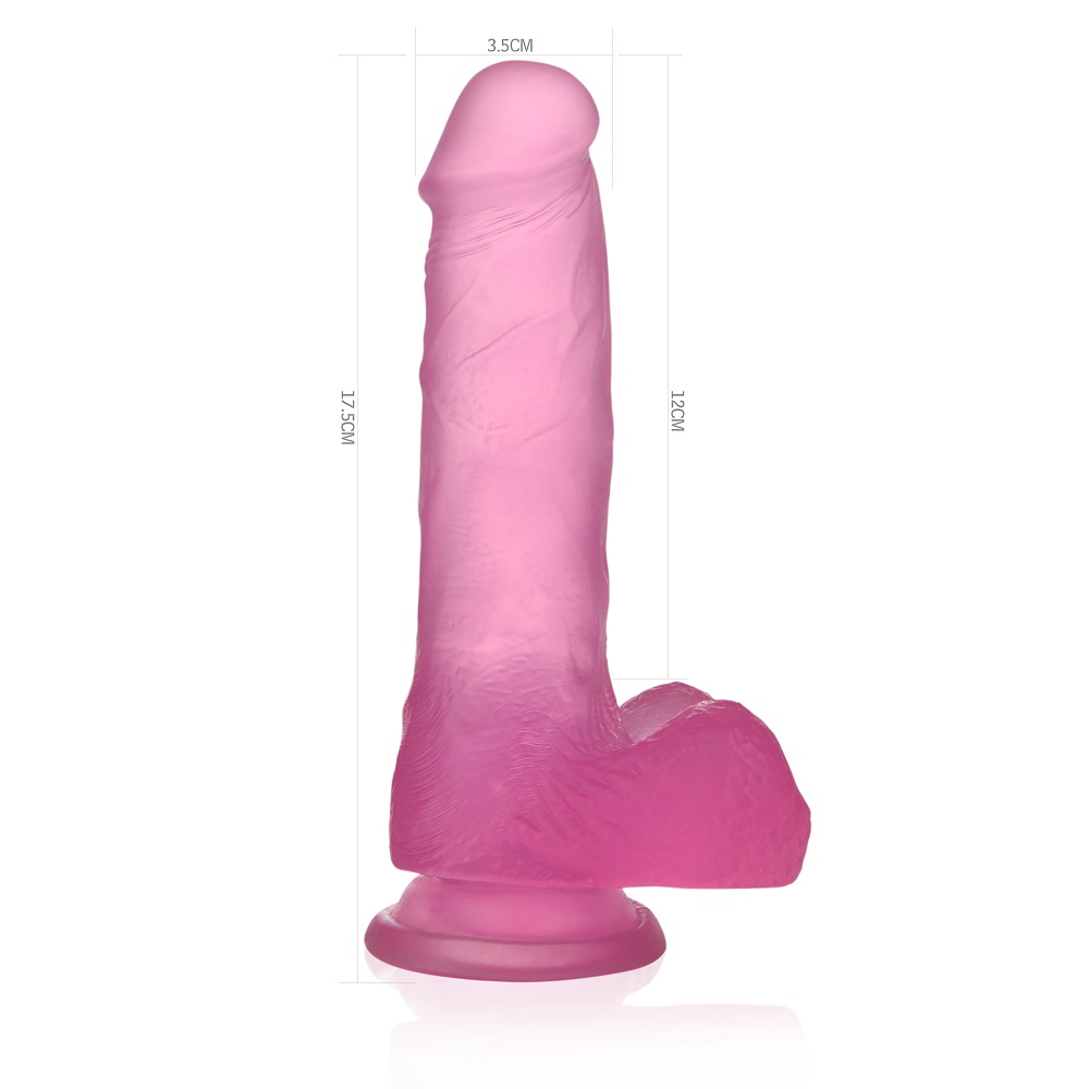 Lovetoy 7 Fake Dương Vật Hồng 17.5cm Trong Thăng Hoa