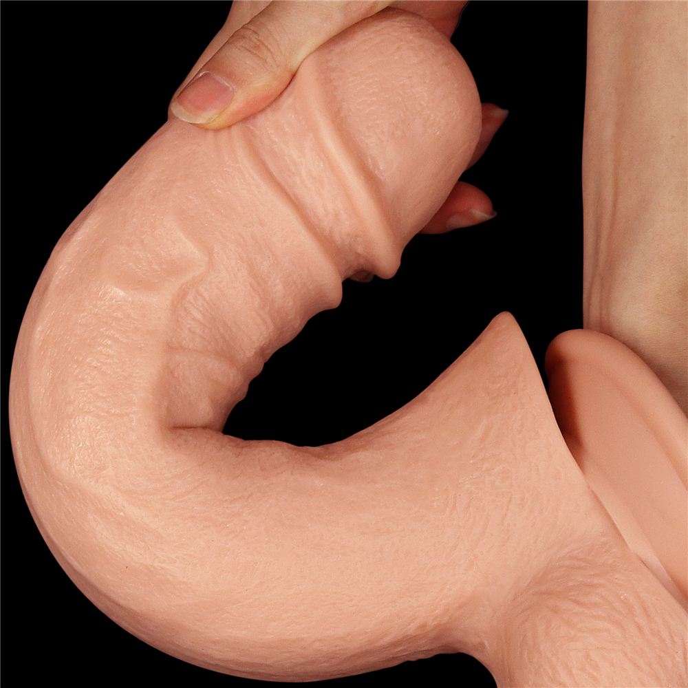 Đầu Đôi Khổng Lồ 12" PVC Lovetoy Mạnh Mẽ Kích Thích Lớn