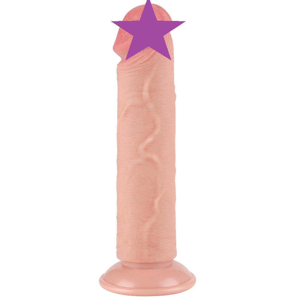 Lovetoy Dương Vật Thực Tế 8" Mịn Màng