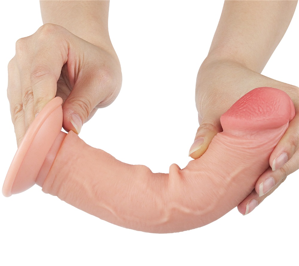 Lovetoy Dương Vật Thực Tế 8" Mịn Màng