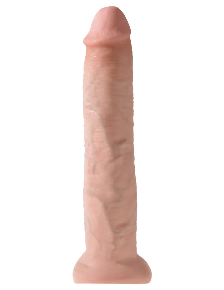 King Cock 33cm Suction Dildo Thịt Màu Siêu Lớn