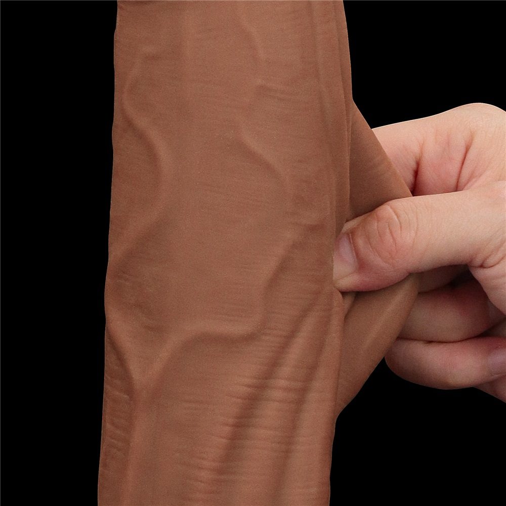 Lovetoy Dildo Skin 12 Nâu 31cm Siêu Thật Gậy Lớn