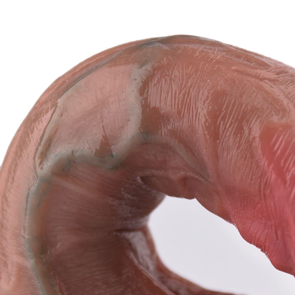 Kiotos Dildo Cong 20cm Thật Mềm Thịt Màu Linh Hoạt Đỉnh Cao