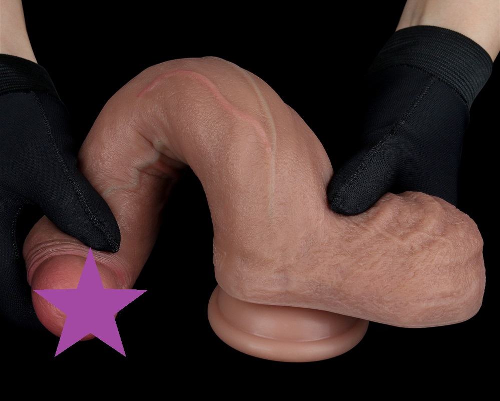 Dildo Lovetoy 22cm Đôi Lớp - Thực Tế Mềm Mại