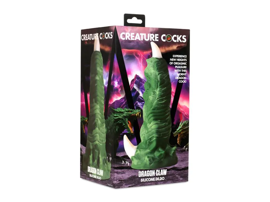 Large Dragon Claw Dildo Silicone 9.5in Quái Thú