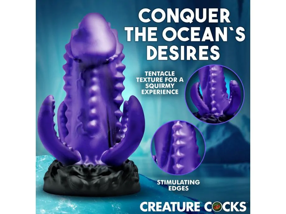 Leviathan Silicone Dildo 6.9 Inch Quái Vật Mạnh