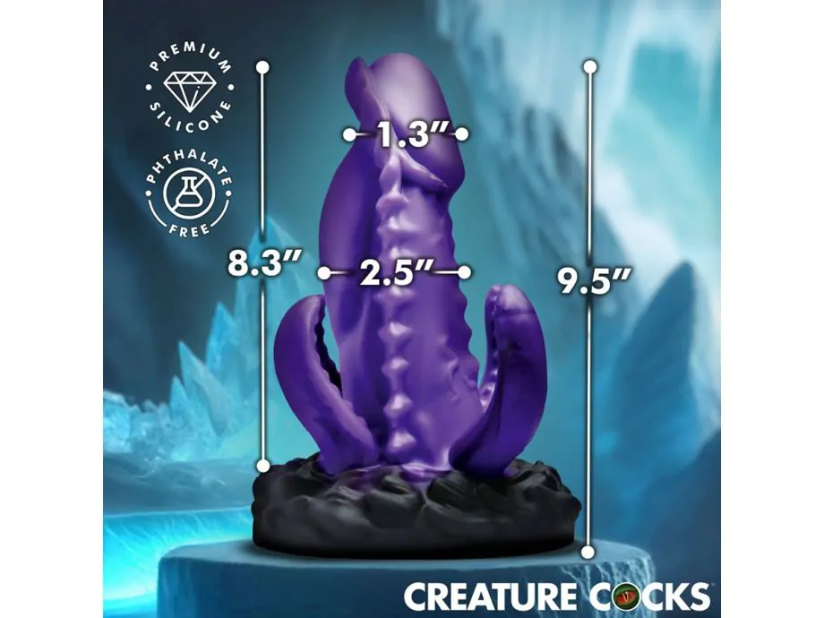 Leviathan Silicone Dildo 6.9 Inch Quái Vật Mạnh