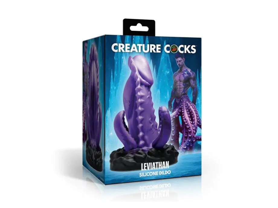 Leviathan Silicone Dildo 6.9 Inch Quái Vật Mạnh