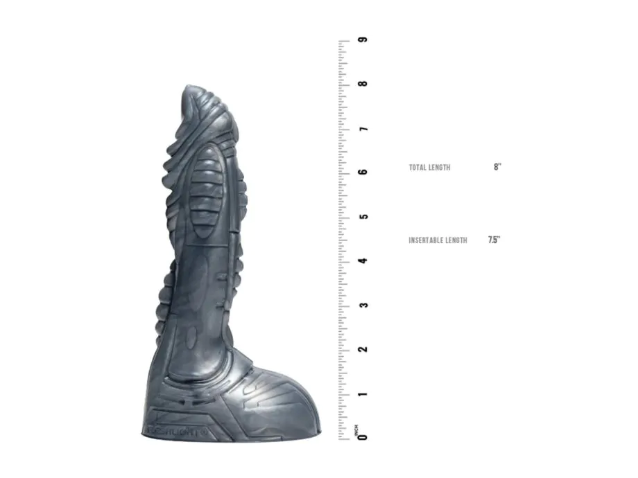 Fleshlight Cyborg Dildo Silicone 8" Thực Tế Mạnh Mẽ