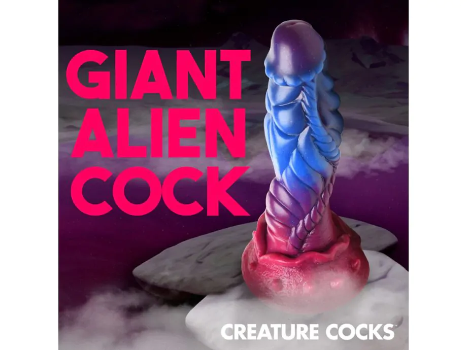 Creature Cocks Intruder Alien Dildo 19cm Silicone Lạ