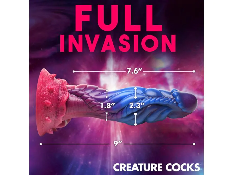 Creature Cocks Intruder Alien Dildo 19cm Silicone Lạ