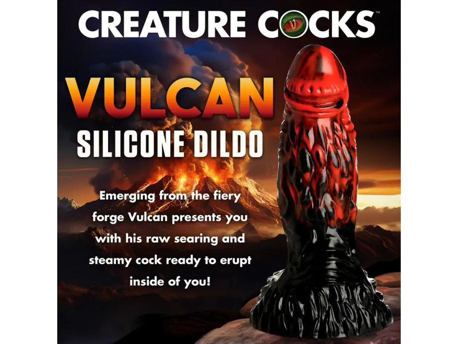 Vulcan矽膠假陽具8.8吋 2.8吋直徑怪物級