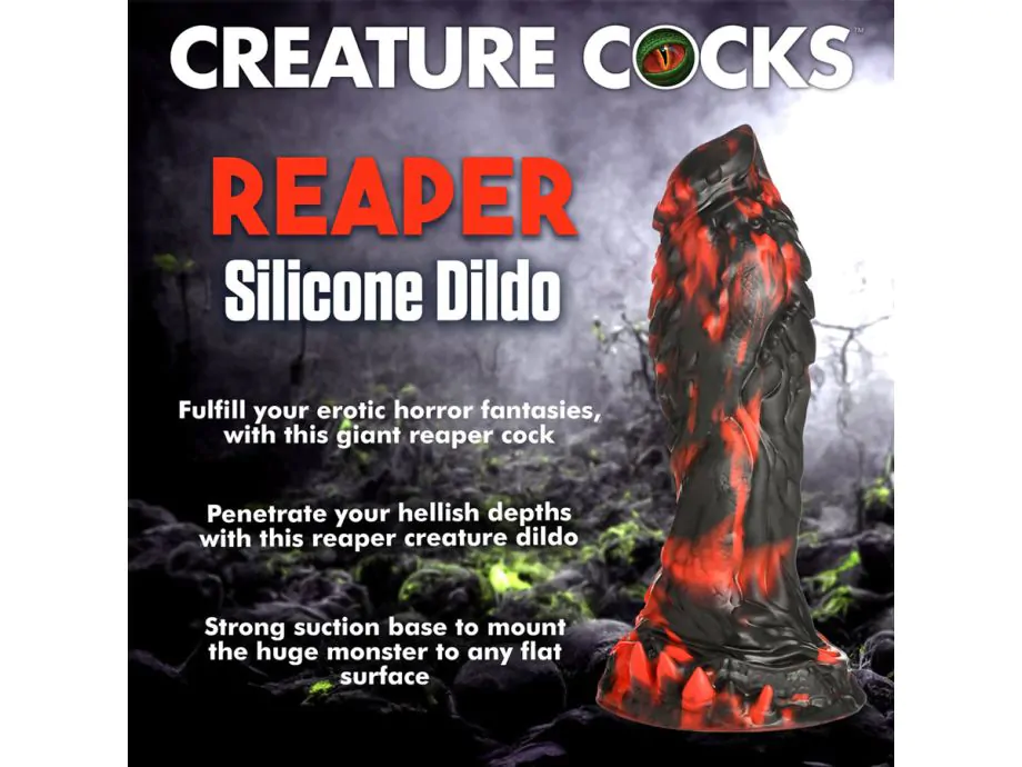 Reaper dildo silicon quái vật 9 inch lớn fantasy đỉnh cao