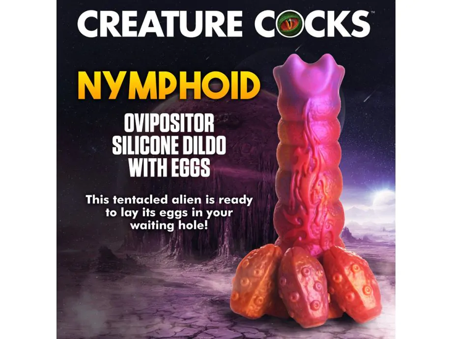 Ovipositor Nymphoid Dildo Kỳ Bí Sinh Trứng Lạ[luxurytoy]​