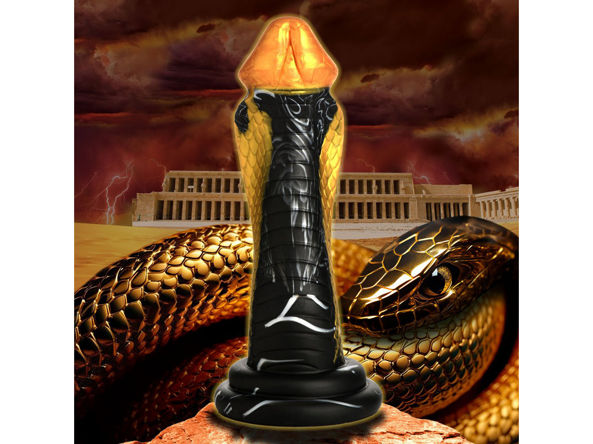 Golden Mamba Dildo Silicon 23cm Khủng Long 