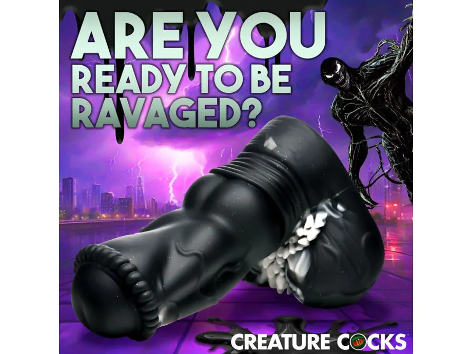 Dildo quái Venom 20cm dày silicone hoang dã