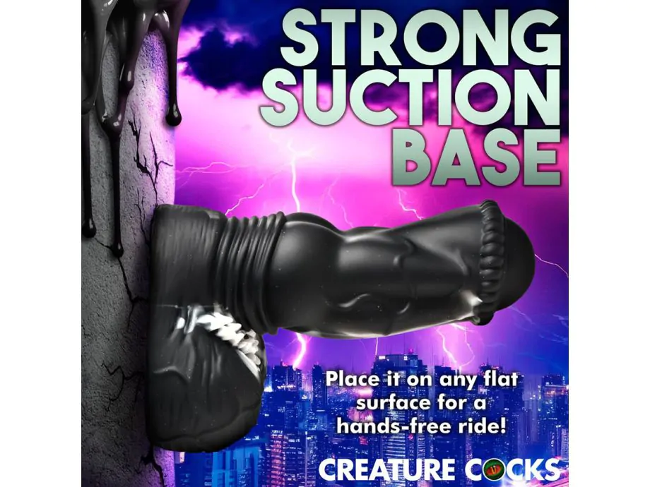 Dildo quái Venom 20cm dày silicone hoang dã
