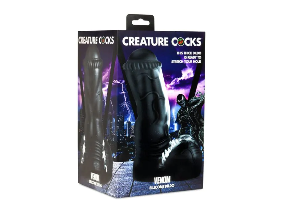 Dildo quái Venom 20cm dày silicone hoang dã