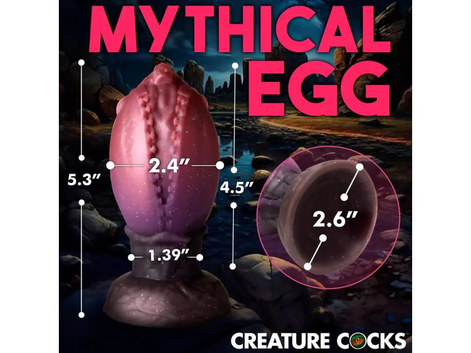 Creature Cocks Dragon Egg Lớn Silicone