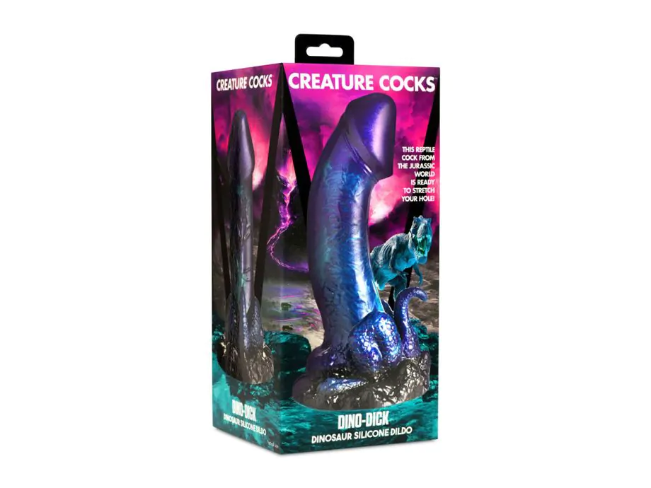 Dino-Dick Dildo Silicone 18cm Quái Vật Fantasy Khủng